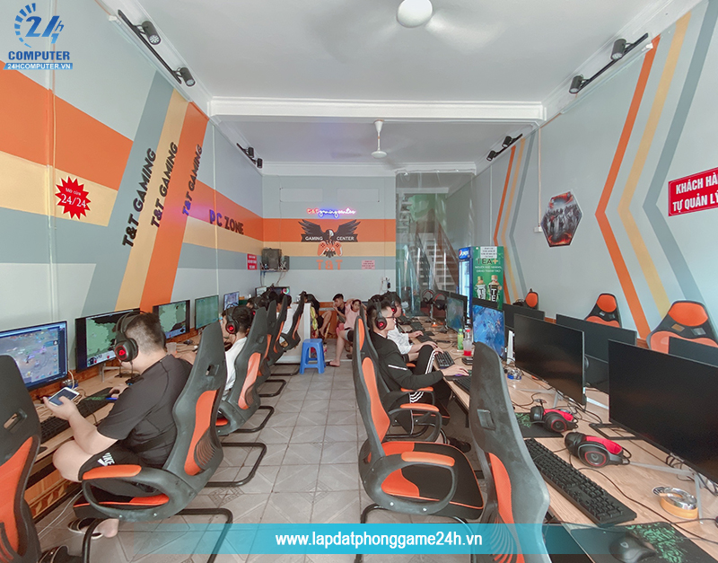 Khám phá dự án cyber game mini Vip, đẳng cấp - T&T Gaming Center