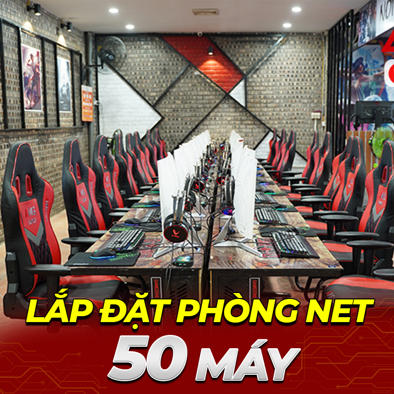 Dự kiến tổng chi phí mở phòng net 50 máy chuẩn xác 100%